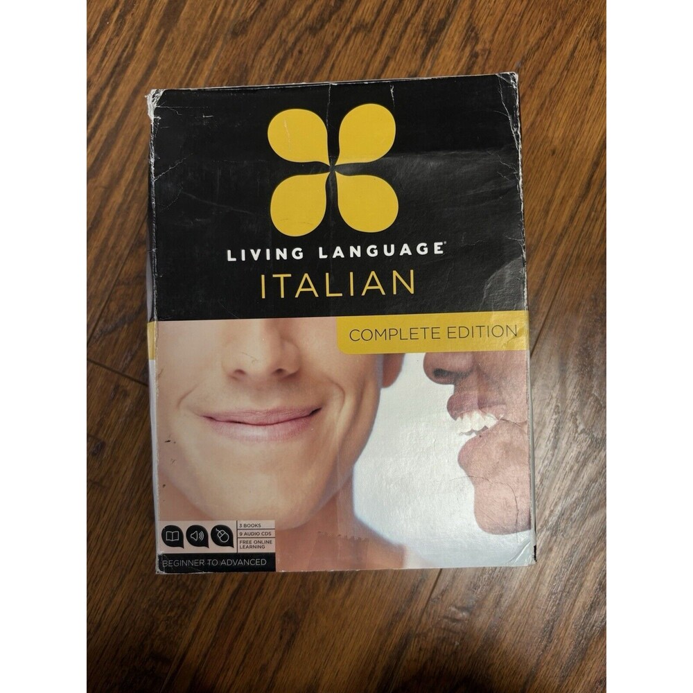 Living Language Italian Books And Audiobooks Set Missing Beginner Book B1